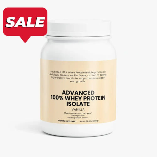 100% Whey Protein Isolate (Vanilla) - Proteins