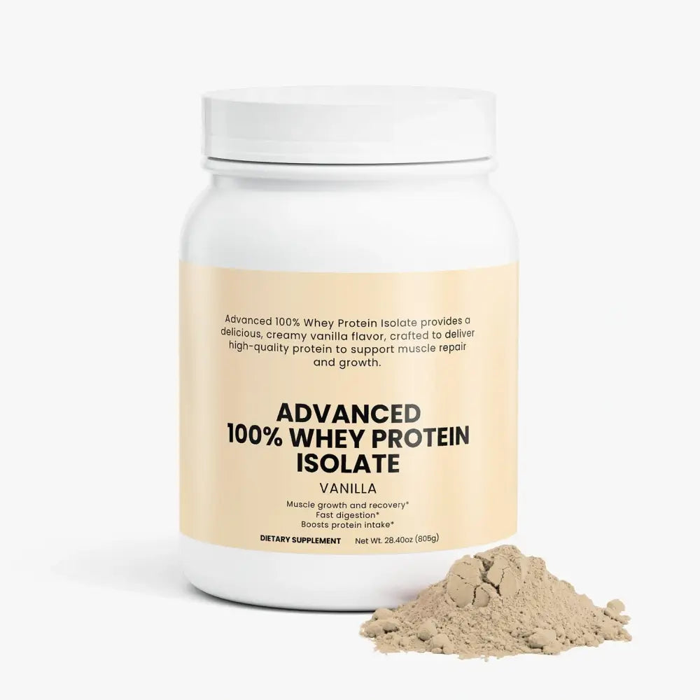 100% Whey Protein Isolate (Vanilla) - Proteins