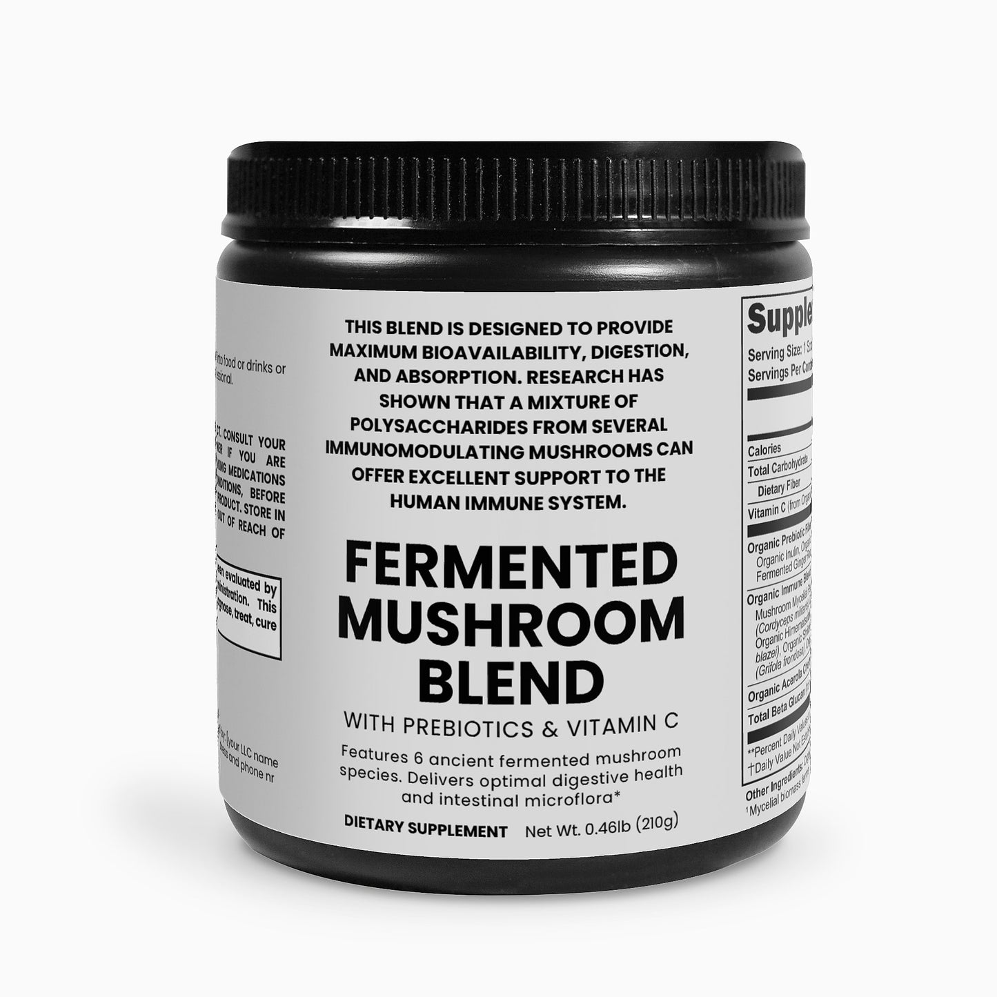 Fermented Mushroom Blend