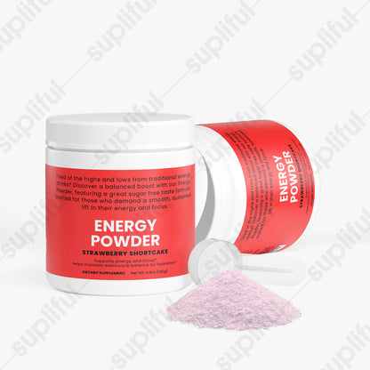 Energy Powder (Strawberry Shortcake)