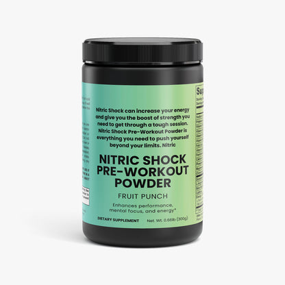 Nitric Shock Pre-Workout Powder (Fruit Punch)