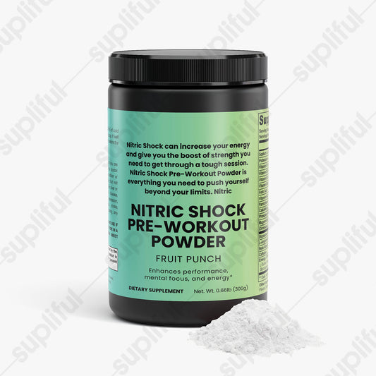 Nitric Shock Pre-Workout Powder (Fruit Punch)