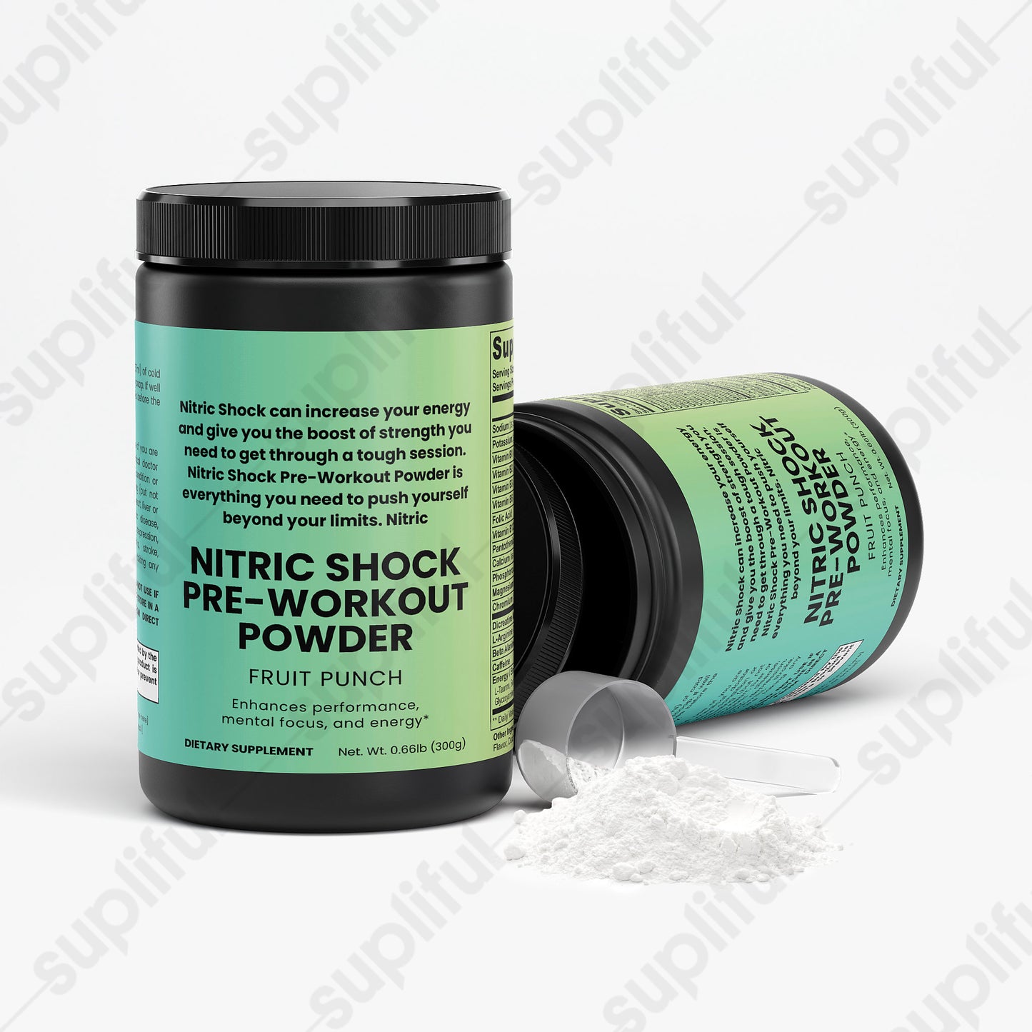 Nitric Shock Pre-Workout Powder (Fruit Punch)