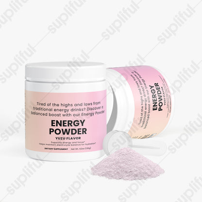 Energy Powder (Yuzu Flavor)