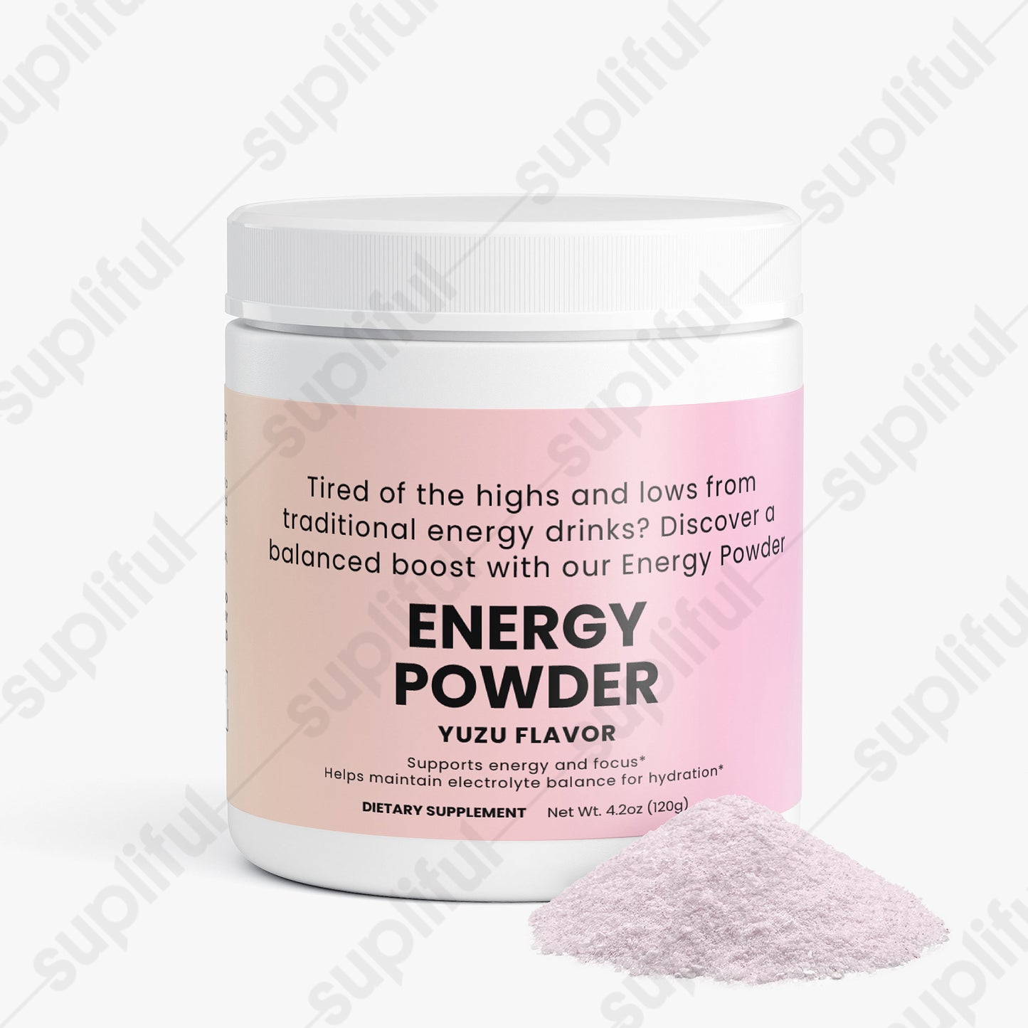 Energy Powder (Yuzu Flavor)