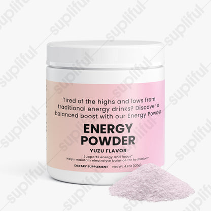 Energy Powder (Yuzu Flavor)