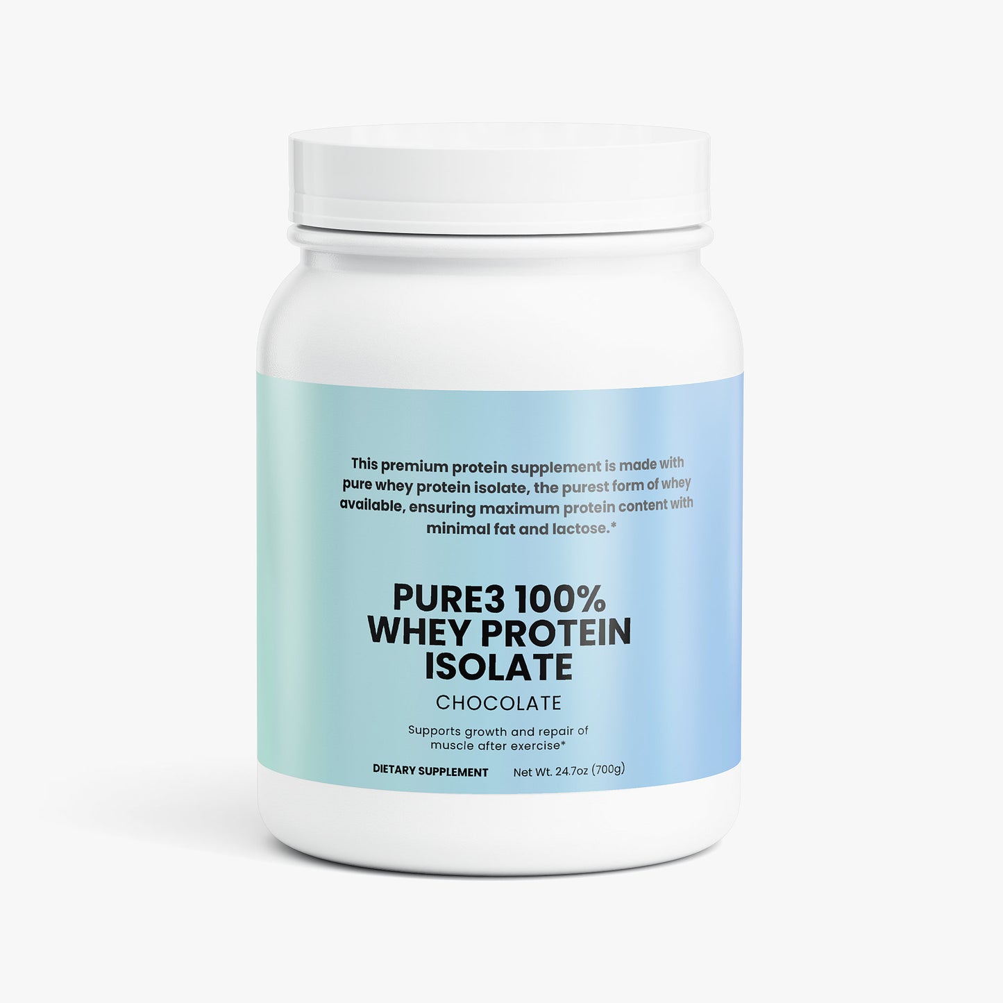 Pure3 100% Whey Protein Isolate (Chocolate)