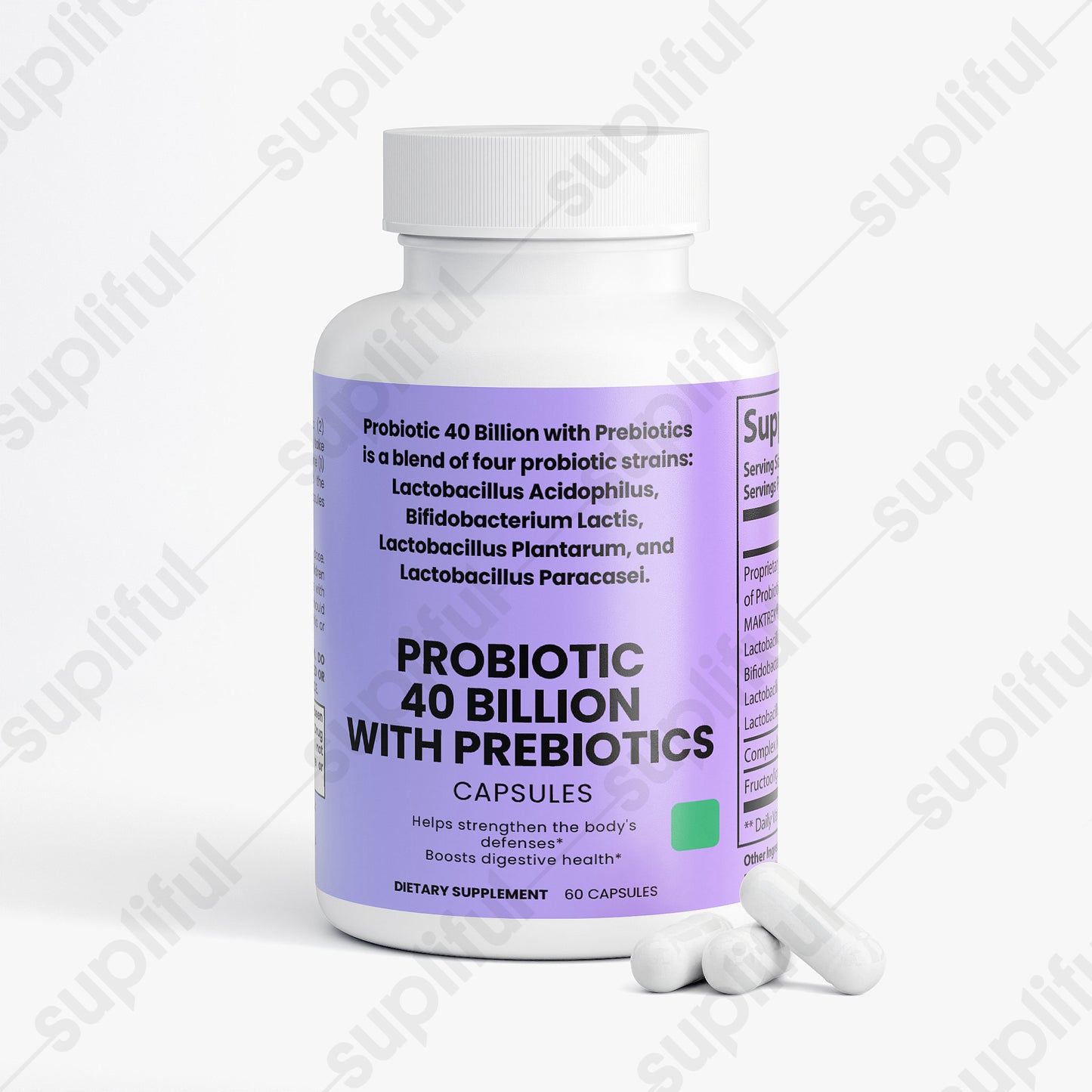 Probiotic 40 Billion with Prebiotics