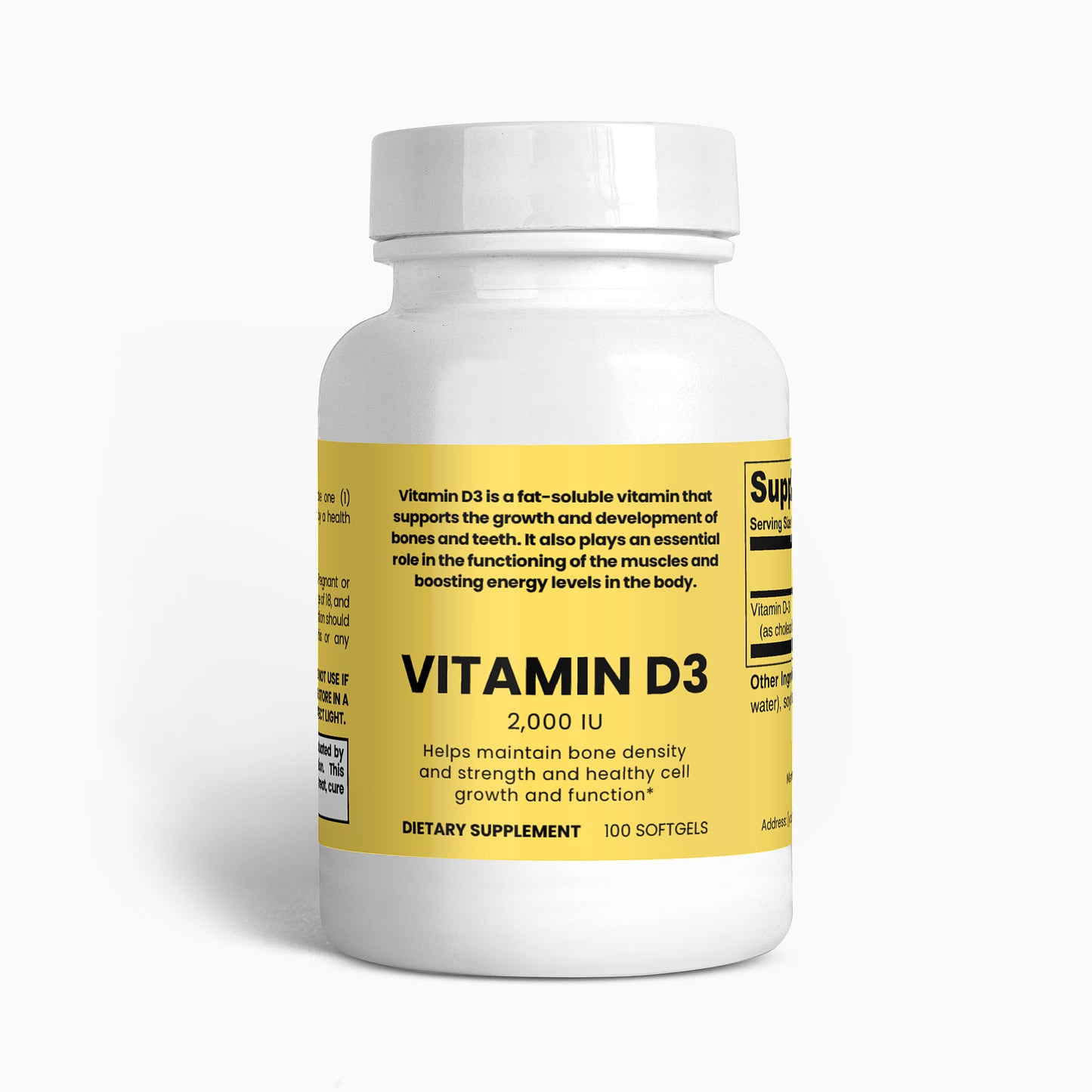 Vitamin D3 2,000 IU