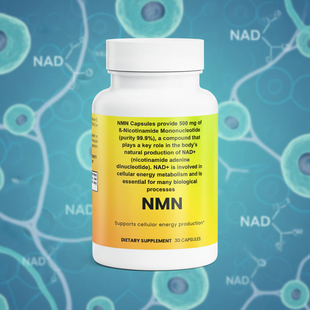 Pure NMN Supplement | Longevity, NAD+ Booster & Vitality