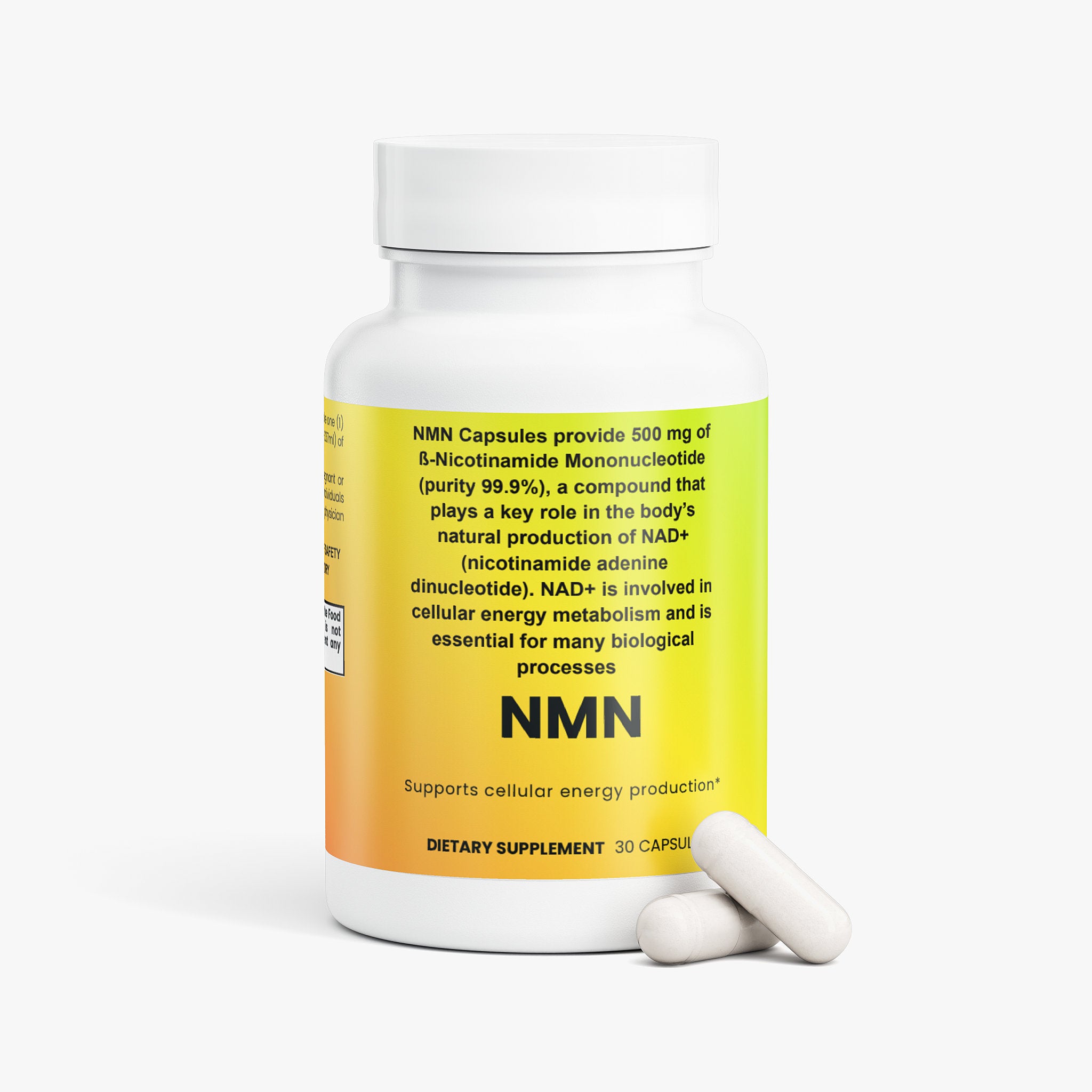 Pure NMN Supplement | Longevity, NAD+ Booster & Vitality