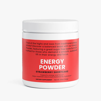 Energy Powder (Strawberry Shortcake)
