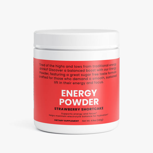 Energy Powder (Strawberry Shortcake)