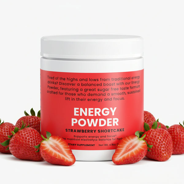 Energy Powder (Strawberry Shortcake)