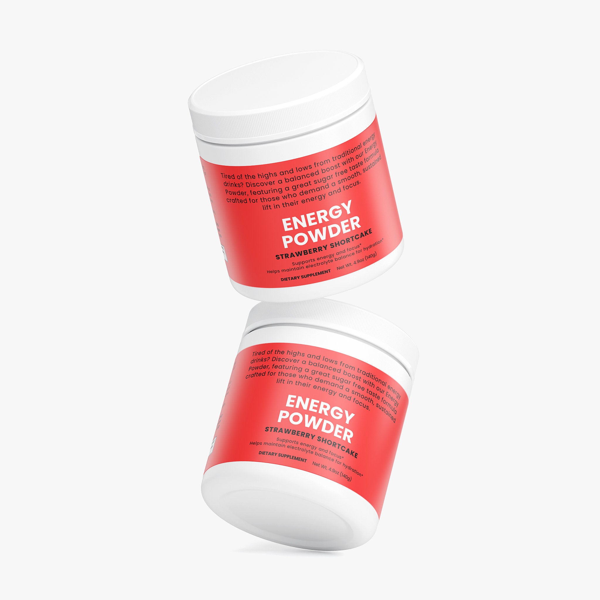 Energy Powder (Strawberry Shortcake)