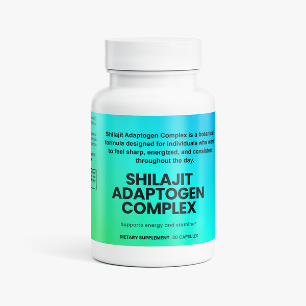 Premium Shilajit Adaptogen Complex | All-Day Energy & Mental Clarity