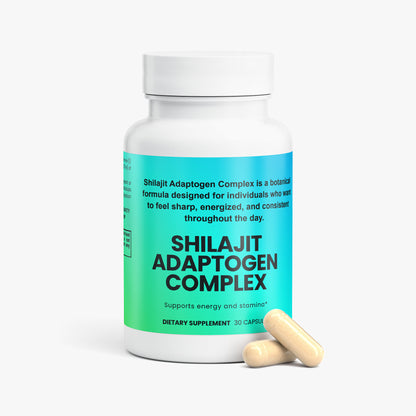 Premium Shilajit Adaptogen Complex | All-Day Energy & Mental Clarity
