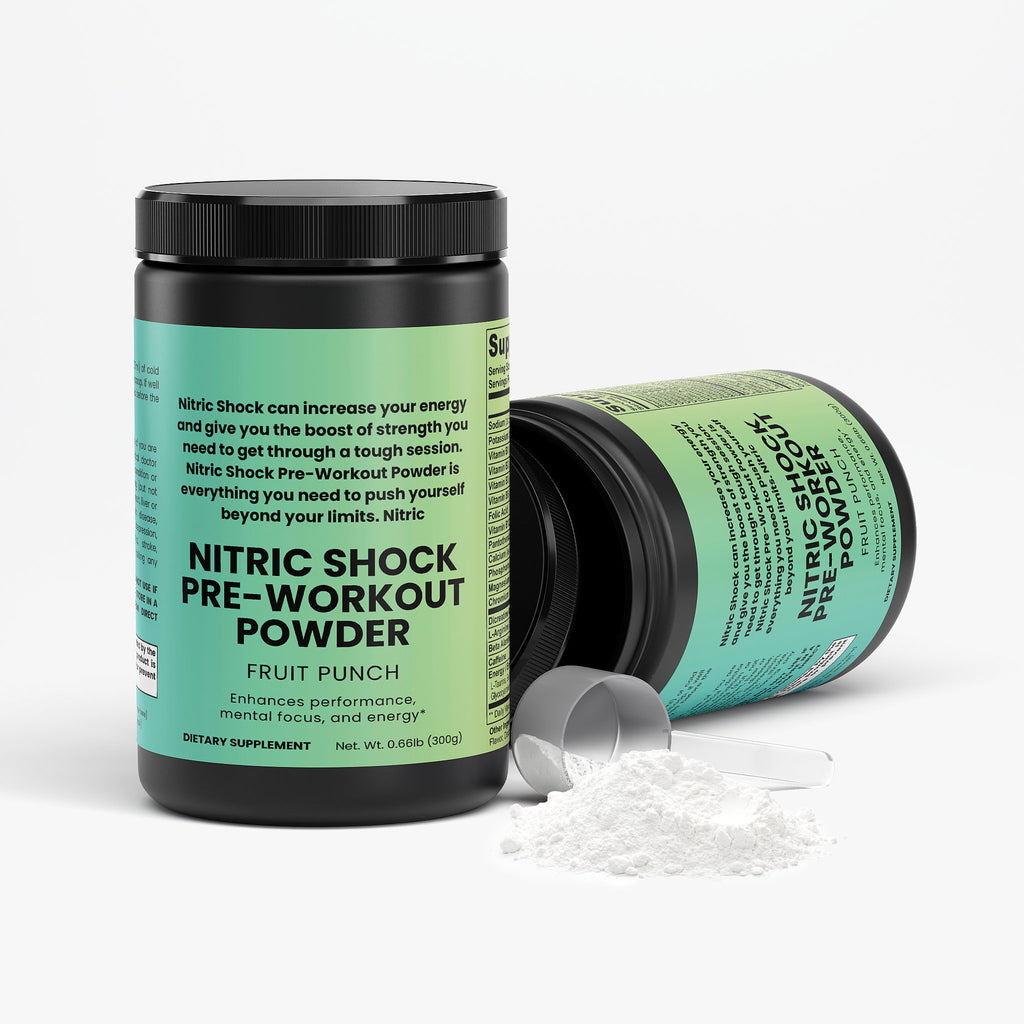 Nitric Shock Pre-Workout Powder (Fruit Punch)