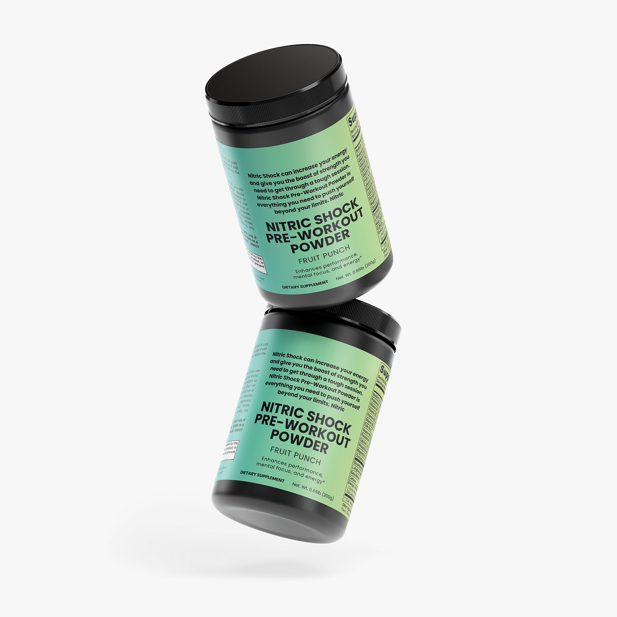 Nitric Shock Pre-Workout Powder (Fruit Punch)