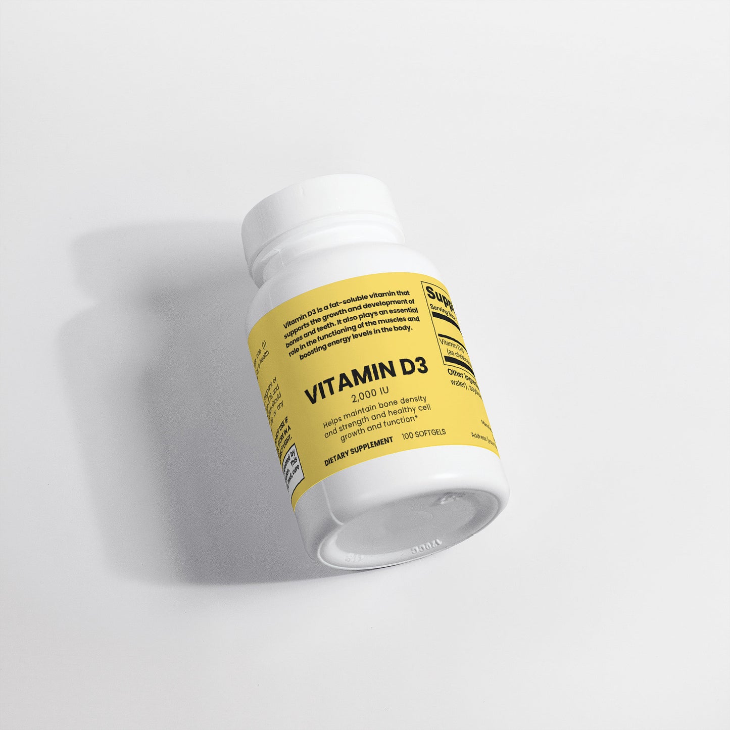 Vitamin D3 2,000 IU