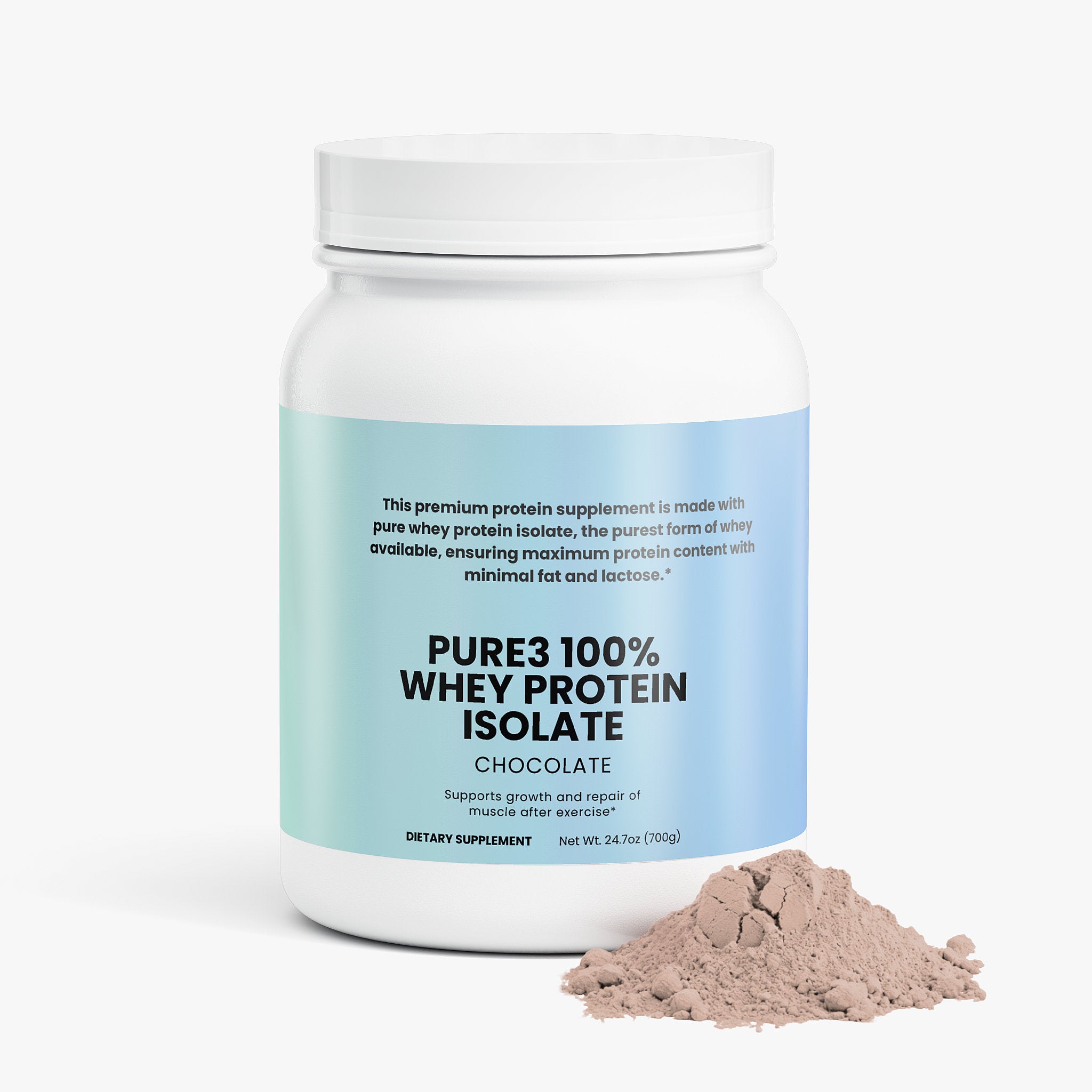 Pure3 100% Whey Protein Isolate (Chocolate)