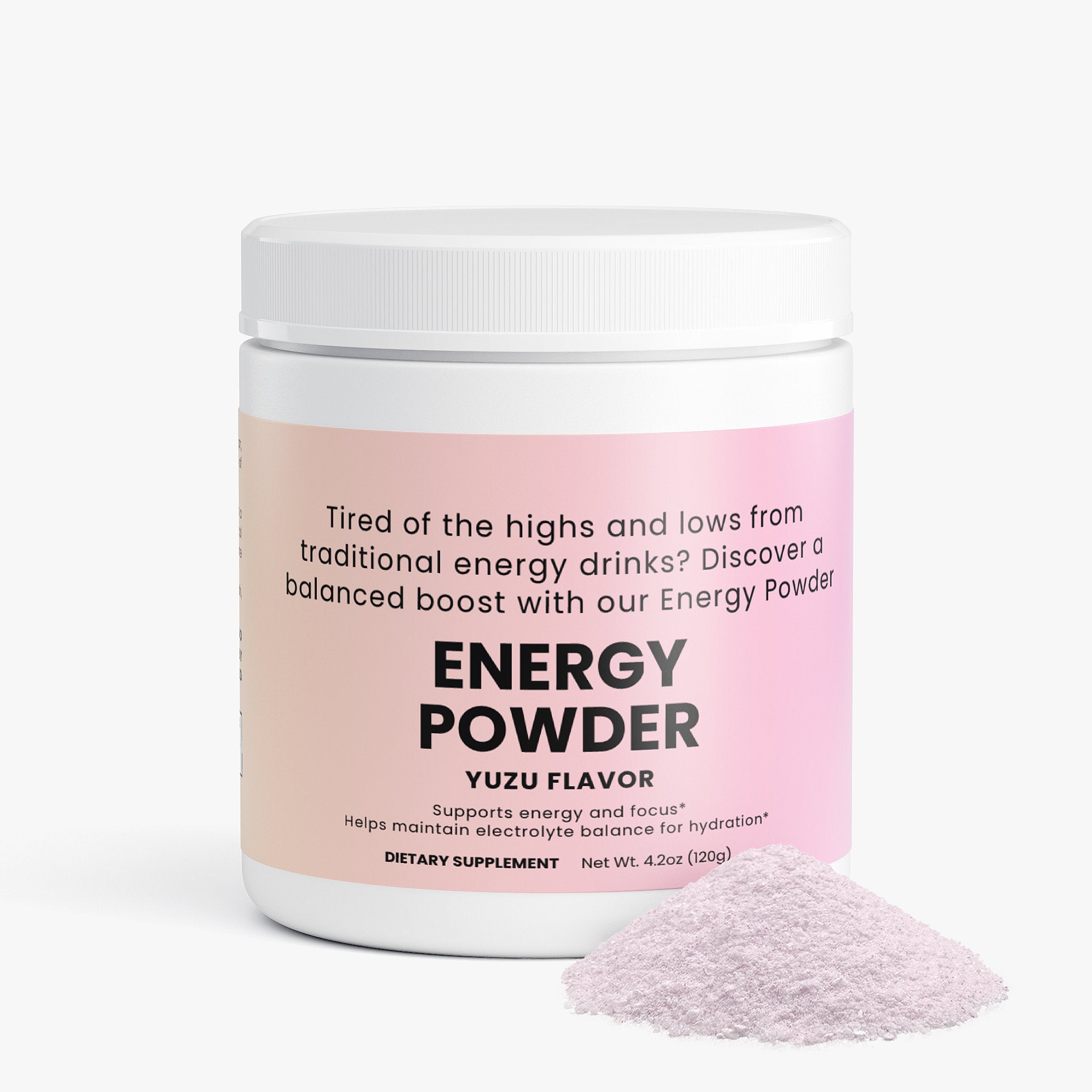 Energy Powder (Yuzu Flavor)