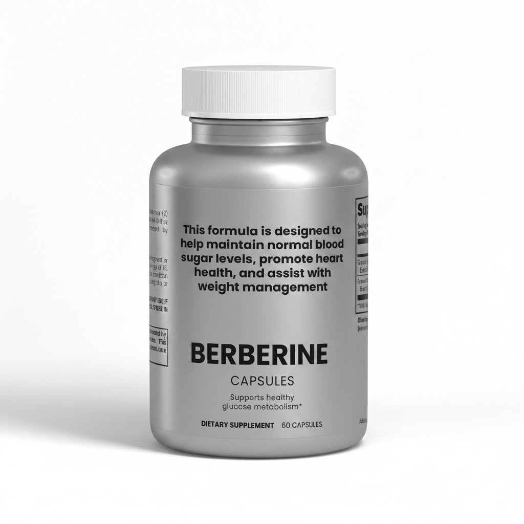 Berberine-to help maintain normal blood sugar levels, promote heart health