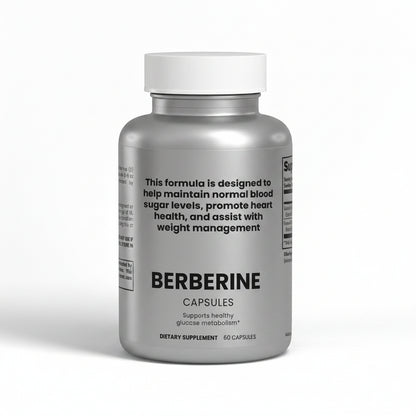 Berberine-to help maintain normal blood sugar levels, promote heart health