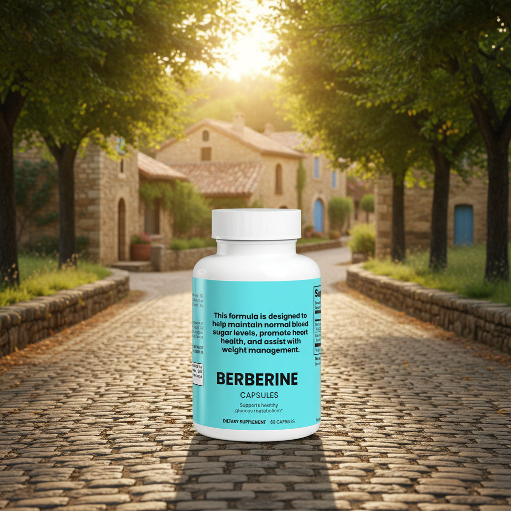 Berberine-to help maintain normal blood sugar levels