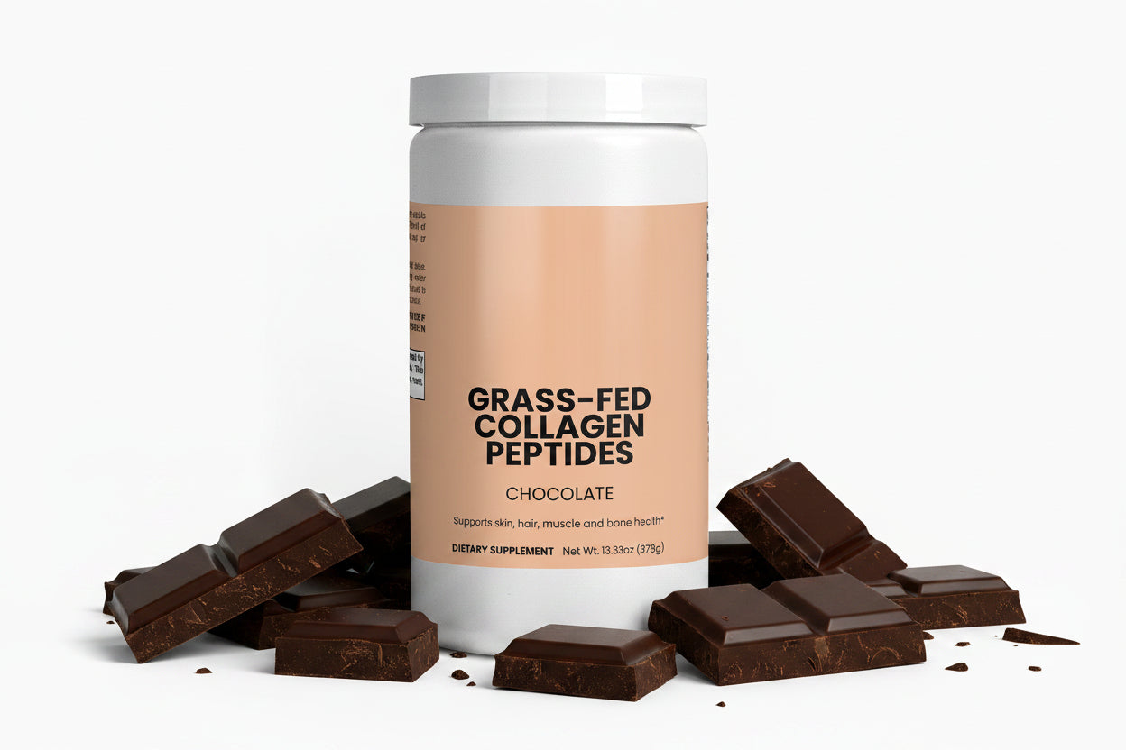 Grass-Fed Collagen Peptides Powder (Chocolate)
