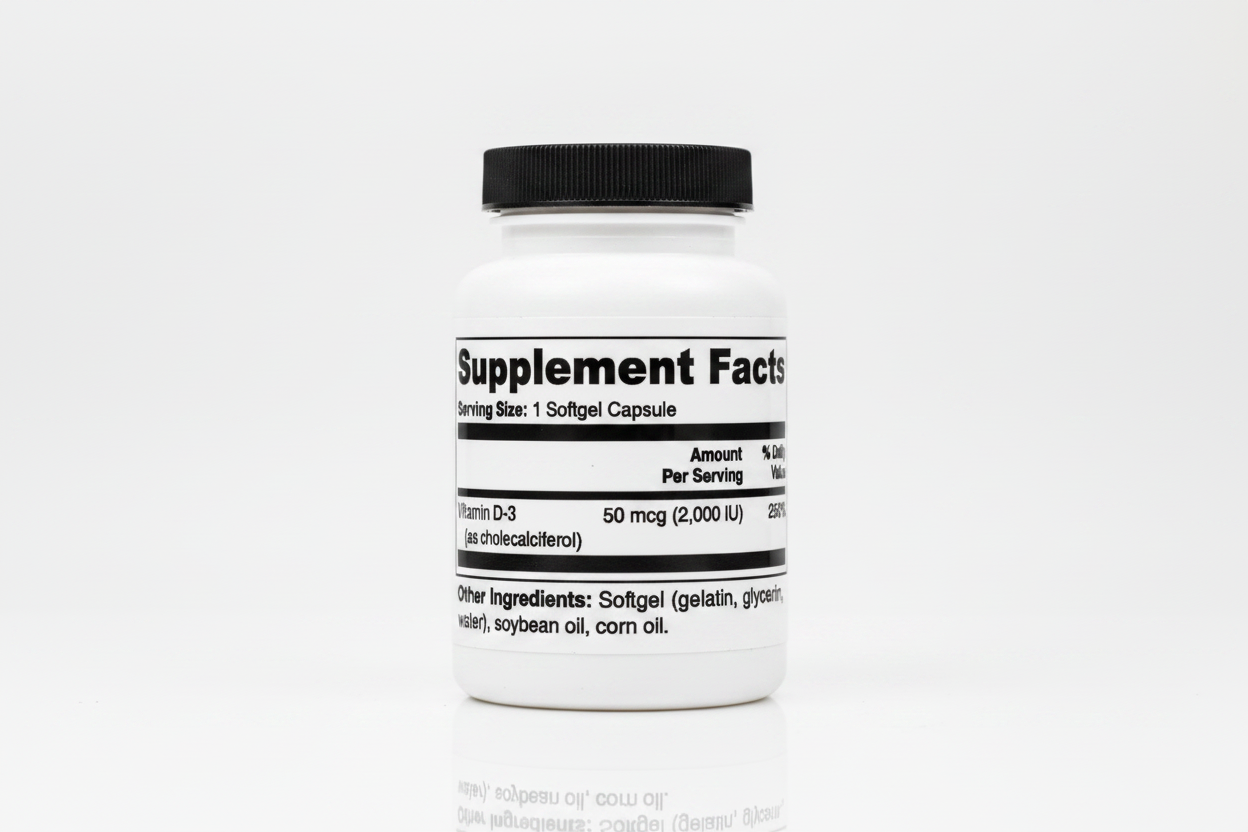 Vitamin D3 2,000 IU