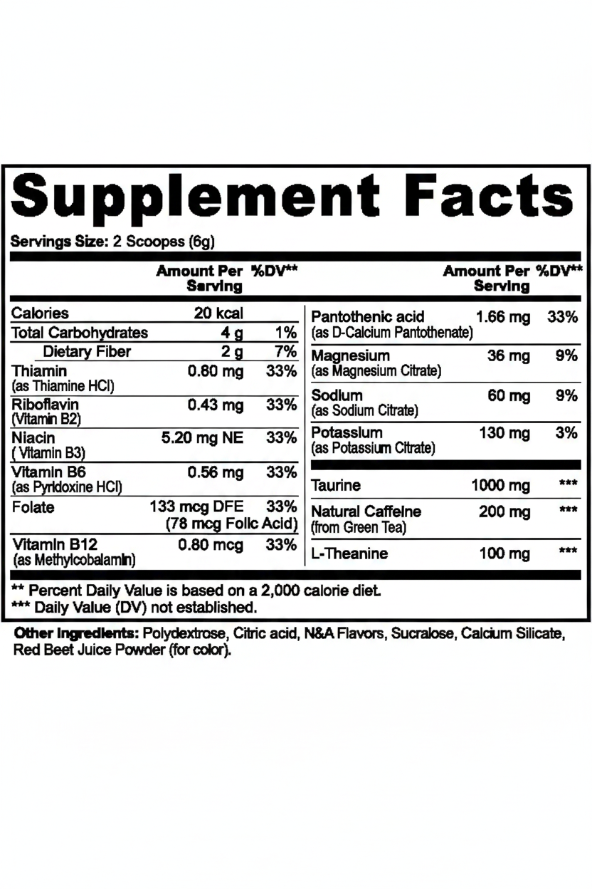 Energy Powder (Guava Berry)