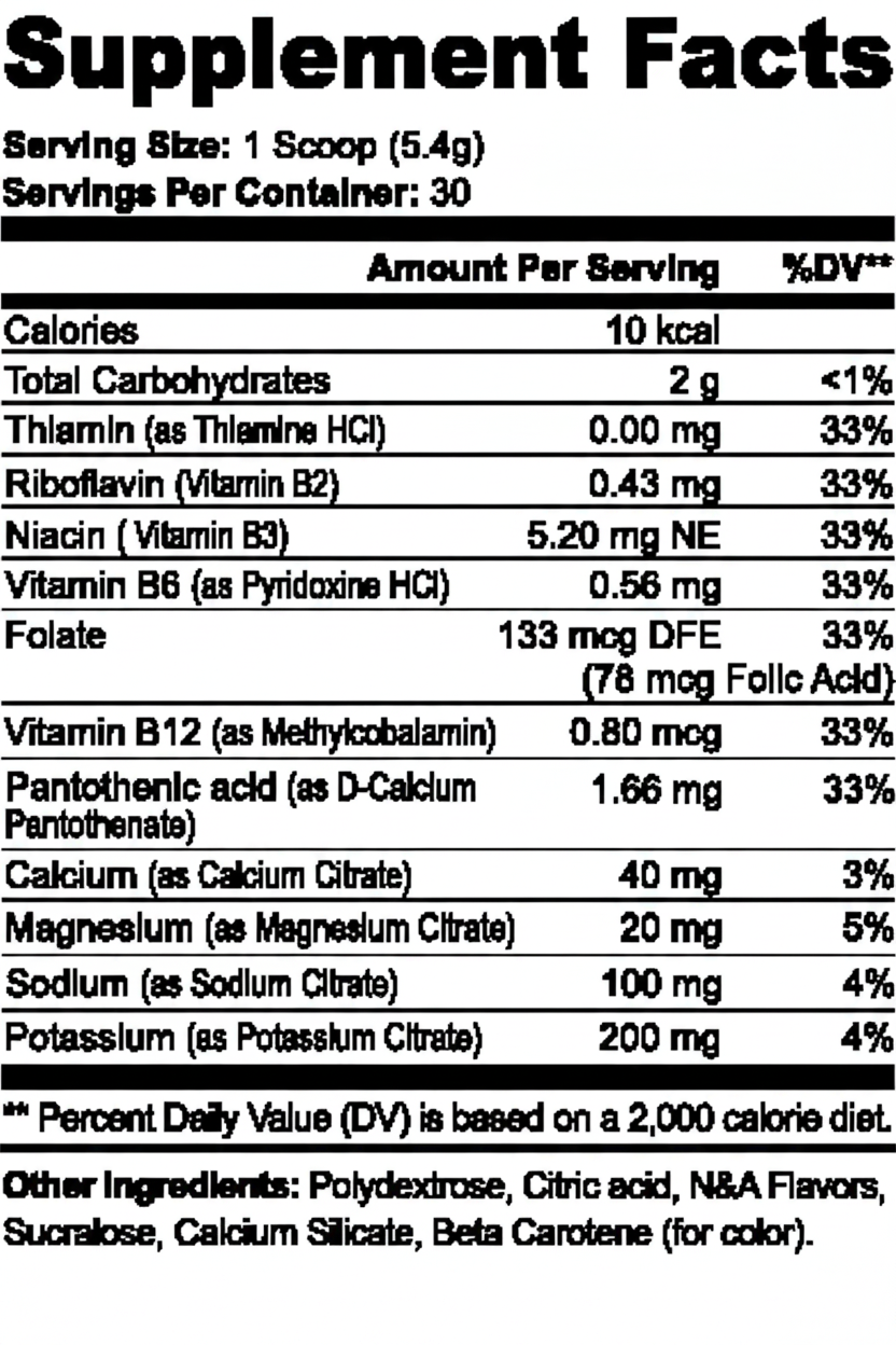 Hydration Powder (Peach Mango)