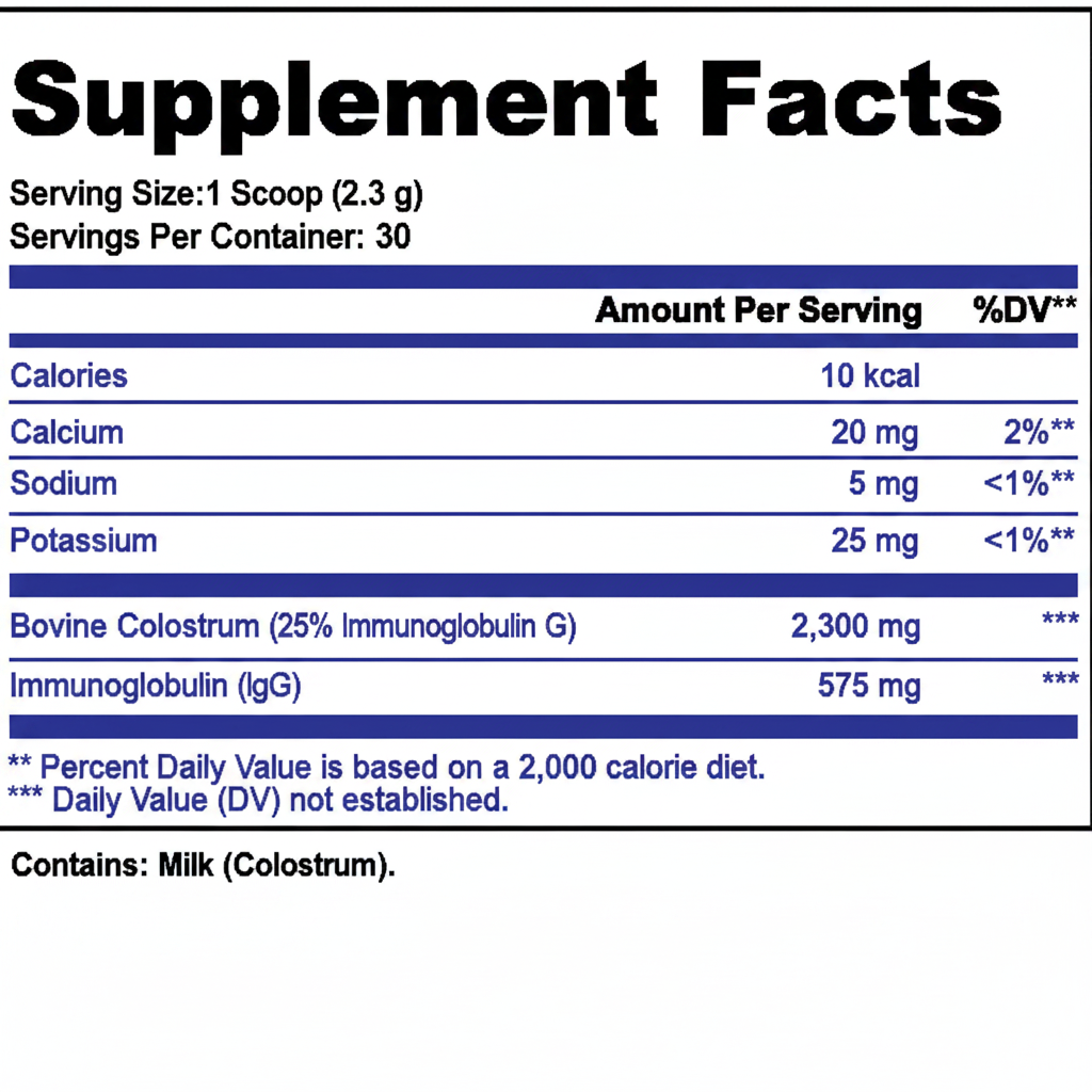 Colostrum Powder