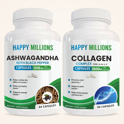 ASHWAGANDHA WITH BLACK PEPPER & COLLAGEN COMPLEX