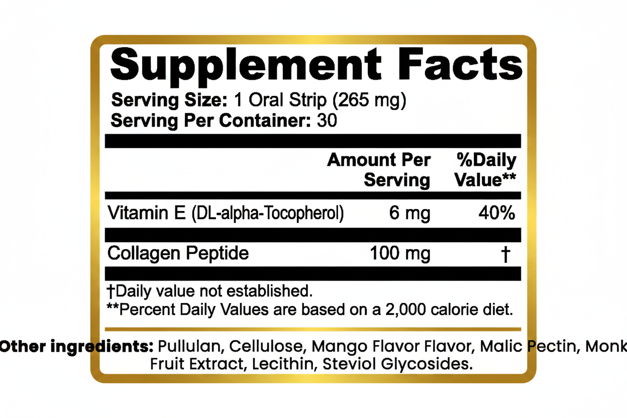 Beauty + Collagen Strips