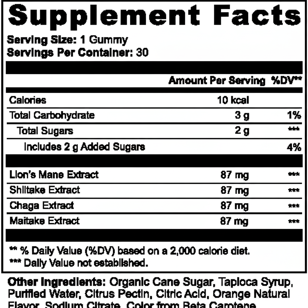 Adaptogen Vitality Gummies