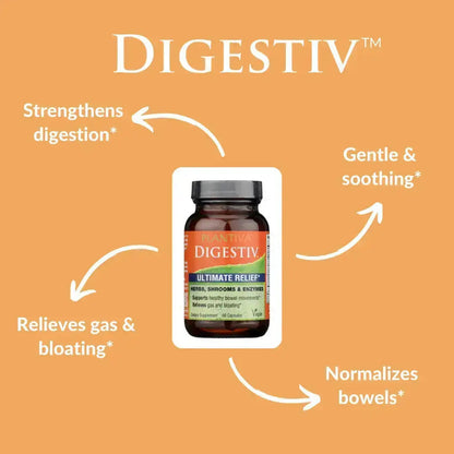 Digestiv 60-Capsule Bottle, Vegan