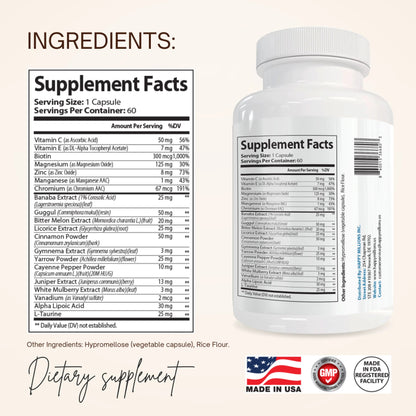 GLUCOPAUSE : Blood Sugar Support Supplement